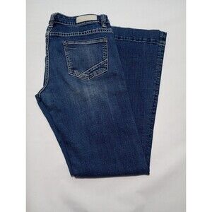 Rock & Roll Cowgirl Jeans Womens  31x34 High Rise Trouser Flare Medium Wash